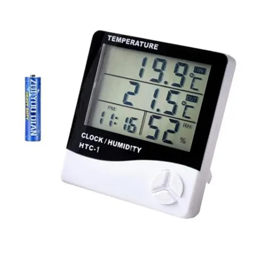 Vista 7 de Mini pequeño termómetro higrómetro digital para interiores, medidor de humedad preciso sensor de temperatura para el hogar, dormitorio, habitación