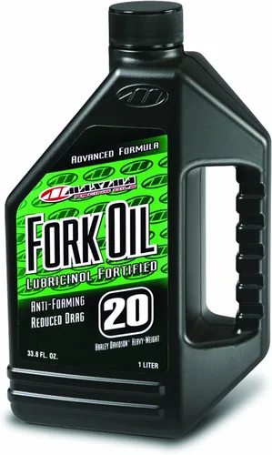 Vista 2 de Maxima Racing Oils 57916-2PK Aceite de horquilla hidráulico estándar 20w 16 oz botella, paquete de 2