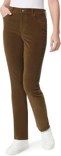 Vista 14 de Gloria Vanderbilt Women's Amanda Corduroy Slim High Rise Pant Regular Negro