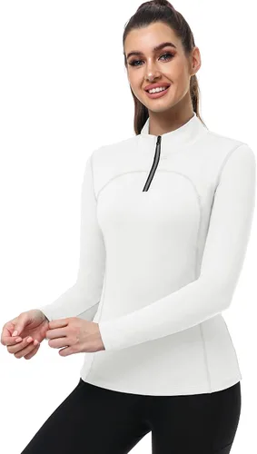 Vista 3 de CADMUS Women's Compression Long Sleeve Shirts for Hiking Running Dry Fit Tights