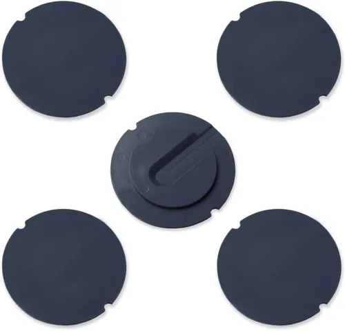 Vista 6 de POWERTEC 71086-P2 Inserto de mesa de sierra de banda de espacio cero para modelos de sierra de cinta Delta, diámetro exterior de 2-1/2 pulgadas x