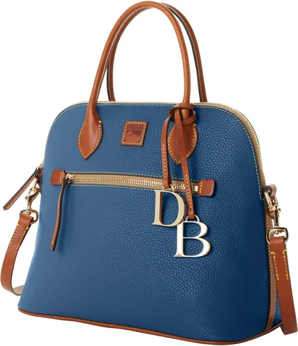 Vista 2 de Dooney & Bourke Bolso de mano, bolso grande con cúpula de grano de guijarros, Jeans