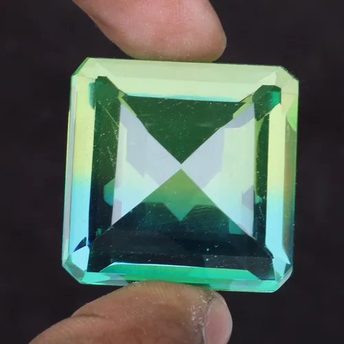 Vista 5 de REAL-GEMS Perfecto para Pandent Multicolor Ametrine Mix Forma Translúcido Piedra Preciosa Suelta