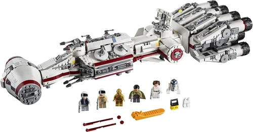 Vista 2 de LEGO Star Wars: Una Nueva Esperanza 75244 Tantive IV, kit de construcción (1768 piezas)