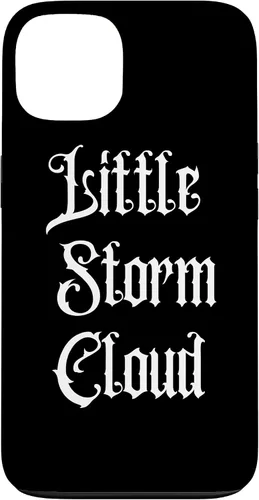 Vista 7 de Funda para iPhone 16 Little Storm Cloud, MIÉRCOLES DARK FAMILY GOTHIC HUMOR