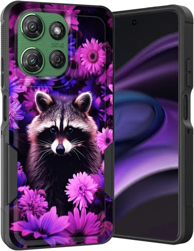 Vista 153 de para Moto G Play 4G 2024, funda de dos capas híbrida resistente y a prueba de golpes, PC duro + silicona suave protectora para Motorola Moto G Play