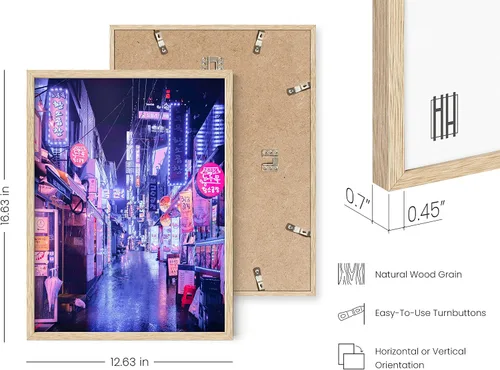 Vista 3 de RipGrip Arte de pared de neón, póster de ciudad de Seúl Corea, decoración de dormitorio para niños adolescentes, pósteres estéticos