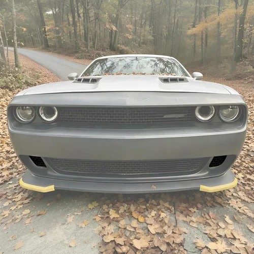 Vista 7 de Rejilla de cubierta de parachoques inferior delantera compatible con Dodge Challenger 2015-2022, accesorios de juego de parrilla