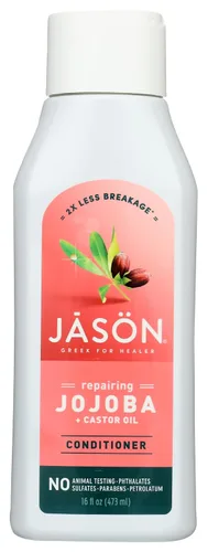 Vista 8 de Jason Acondicionador, espesar y restaurar biotina y ácido hialurónico, 16 onzas