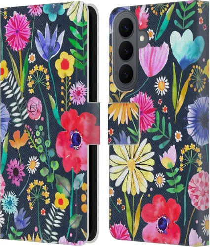 Vista 214 de Head Case Designs Officially Licensed Ninola Butterfly Nature Spring Floral Leather Wallet Case Compatible with Samsung Galaxy A07 4G
