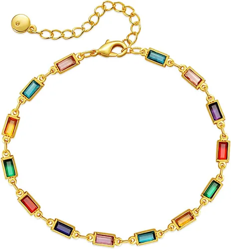 Vista 84 de Delicadas pulseras de oro para mujer, chapado en oro 18, ajustable, mal de ojo, mariposa, cuentas, perla, corazón, turquesa, hecha a mano para mujer