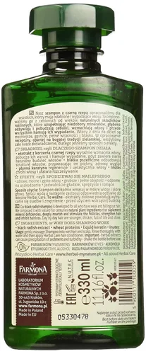 Vista 2 de Farmona Herbal Care Champú para el cabello de rábano negro 330 Ml