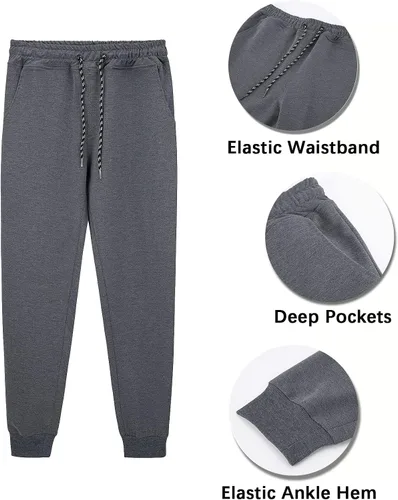 Vista 2 de Pantalones deportivos de entrenamiento para hombre con bolsillos