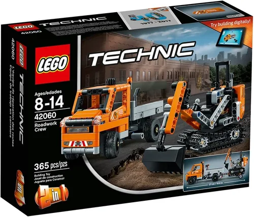 Vista 5 de LEGO Technic 42060 Juguetes para construir de equipo de trabajo en carretera