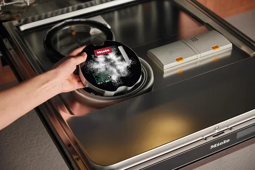 Vista 2 de Miele Original PowerDisk - Detergente todo en 1 ECO, para lavavajillas con AutoDos, disco de 49.4 onzas