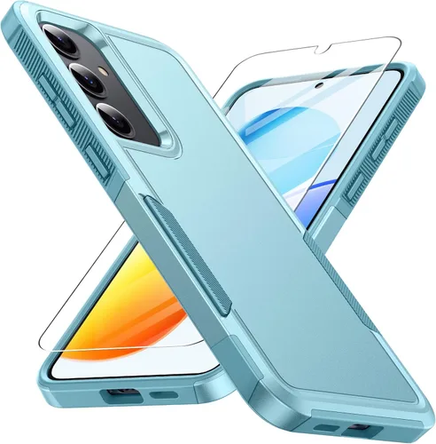Vista 48 de FNTCASE for iPhone 17 Pro Case: Translucent Light Blue Slim Cases Compatible with MagSafe, Full Camera Protection & Tempered Glass Protector, 14FT