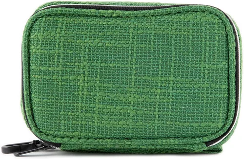 Vista 8 de DIME BAGS Bolsa de viaje acolchada para cápsulas con clip para llavero, acolchado interior para protección de vidrio y equipo, múltiples