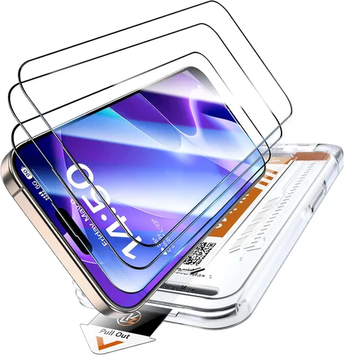 Vista 21 de LK Paquete de 2 protectores de pantalla para Google Pixel 8 con 2 protectores de lente de cámara, protector de pantalla de vidrio templado