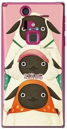 Vista 349 de Yanan Machiko Series Machiko Family Pink (Clear) / for iPhone SE/5s/docomo