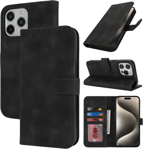 Vista 116 de Funda tipo cartera para iPhone 8 Plus iPhone 7 Plus con tarjetero para iPhone 8 Plus, funda tipo cartera para mujeres y hombres, de piel sintética
