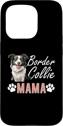 Vista 14 de iPhone 16 Border Collie Dog - Border Collie Mama Case