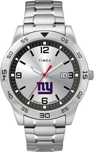Vista 8 de Timex Tribute Reloj de cuarzo para hombre Citation de 42 mm con correa de acero inoxidable