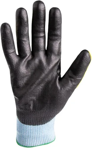 Vista 4 de HexArmor Guantes de trabajo de punto de palma de poliuretano con protección contra impactos resistentes a cortes Helix® Core 3012 3012