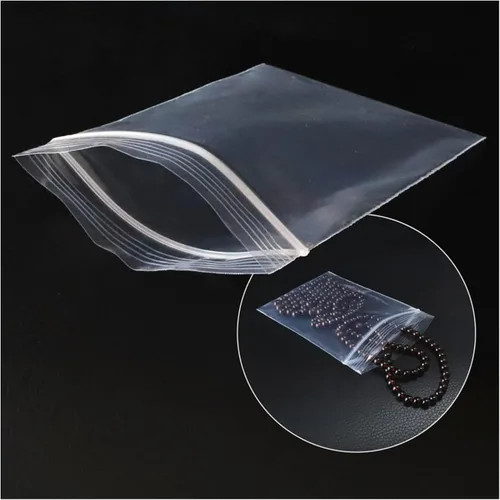 Vista 7 de Mini bolsas de plástico, 1000 unidades de 1.5 x 1.5 pulgadas, bolsas de almacenamiento reutilizables transparentes con cremallera para joyas