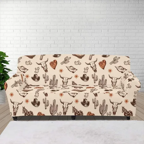 Vista 10 de ZOUTAIRONG Fundas elásticas para sofá con estampado de ramas de camuflaje 3D para sofá, funda para muebles de un solo cojín, decoración del hogar u