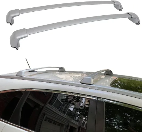 Vista 9 de ANTS PART Barras transversales para portaequipajes para Honda CRV CR-V 2012 Barras cruzadas (negro)