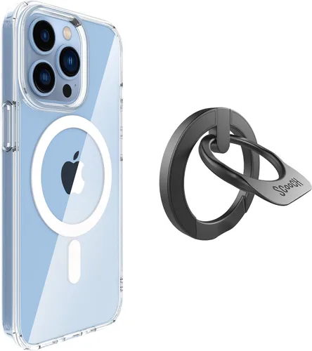 Vista 75 de Scooch para MagCase Compatible con iPhone 12 Mini Incluyendo MagRing 2.0, Soporte para Teléfono Compatible con MagSafe y Pata de Soporte