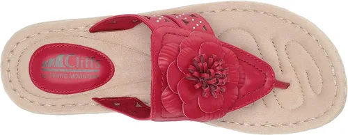 Vista 5 de Cliffs by White Mountain Cynthia Sandalias de tanga para mujer