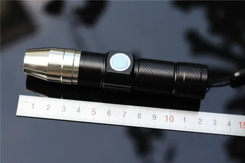 Vista 2 de Tigofly Linterna recargable ULTRAVIOLETA 365NM USB Fly atar pegamento que cura la luz