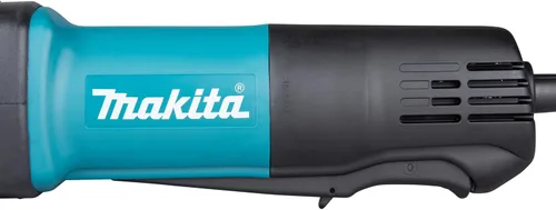 Vista 8 de Makita GD0600 1/4" interruptor de paleta amoladora, con interruptor de CA/CC, azul
