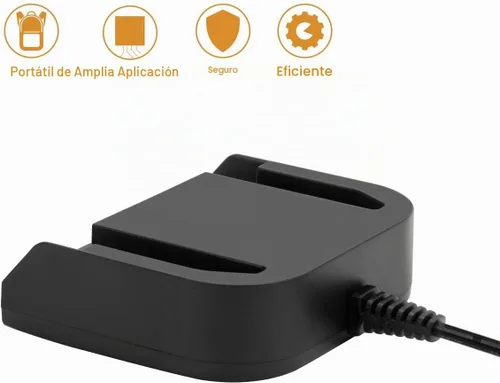 Vista 6 de Shentec Cargador de batería de litio de 18 V compatible con RIDGID R840085