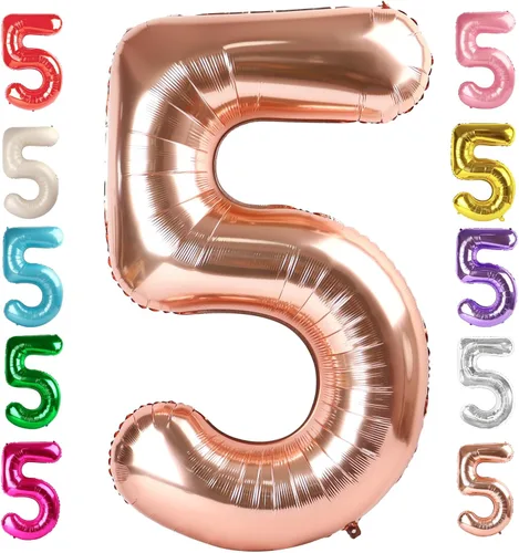 Vista 129 de Globos del números 0 de 40 pulgadas para formar los números 10, 20, 30, 40, 50, 60, 70, 80, 90, 100, para decoración de cumpleaños, bodas, eventos