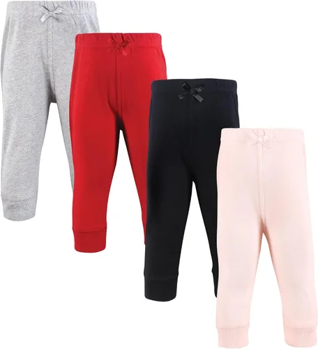 Vista 84 de Hudson Baby - Pantalones y leggings unisex de algodón para bebé 2-Rosa Negro