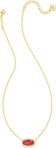 Vista 154 de Kendra Scott - Collar Elisa con dije para mujer, joyería de moda, chapado en oro de 14 quilates