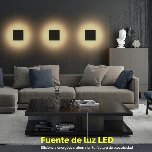 Vista 7 de Lámpara de Pared LED para Exteriores Luz de Porche Moderna Luz de Patio para Casa Aplique de Pared Exterior de Aluminio Impermeable Luces de Porche
