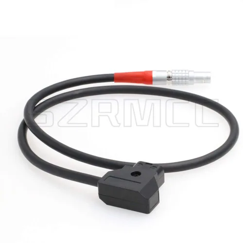 Vista 3 de SZRMCC D-tap a 0B 5 pin Cable de alimentación para grabación ambiental Lockkit Dispositivo ALC204 Clockit Código de tiempo (D-tap a 5 pines)