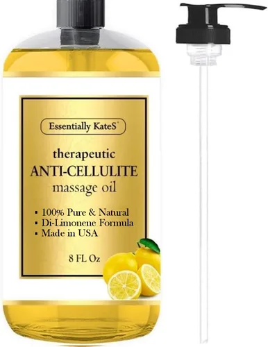 Vista 6 de Essentially KateS Aceite de Masaje para Músculos Adoloridos 8 onzas líquidas - Extracto de Árnica y Menta - Calma los Músculos y Articulaciones