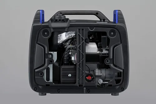Vista 15 de Generador inversor YAMAHA EF2200iS, 2200 vatios, azul