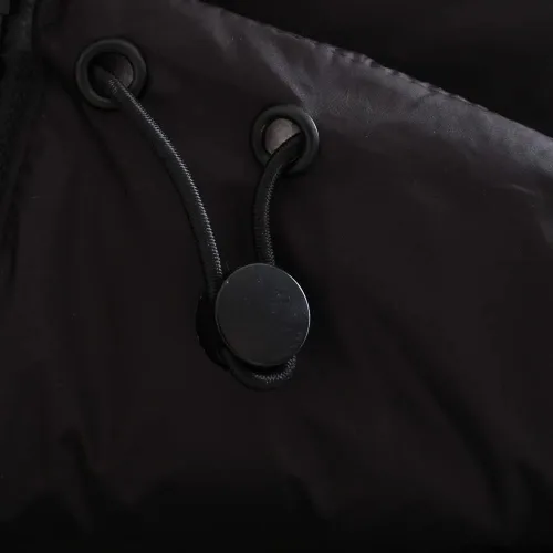 Vista 5 de KEOMUD - Chaleco corto acolchado de invierno para mujer, ligero, sin mangas, cálido, con relleno para exteriores