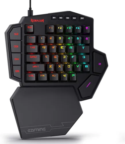 Vista 6 de Redragon Paquete de teclado para juegos M908 MMO Mouse K585