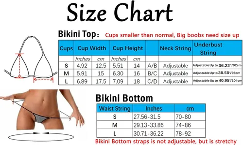 Vista 4 de SHERRYLO Tanga Bikini Correas transparentes Cheeky Brasileño Micro Tangas Bikinis Traje de baño para las mujeres Sexy No Tan Line Traje de baño