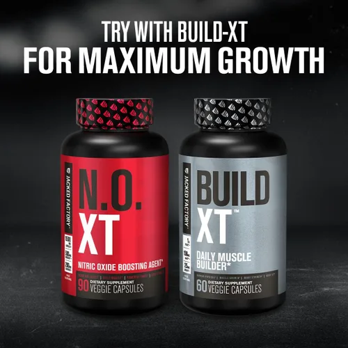 Vista 8 de Jacked Factory Nitrosurge Pre-entrenamiento en cereza negra y N.O. XT refuerzo de óxido nítrico para hombres y mujeres