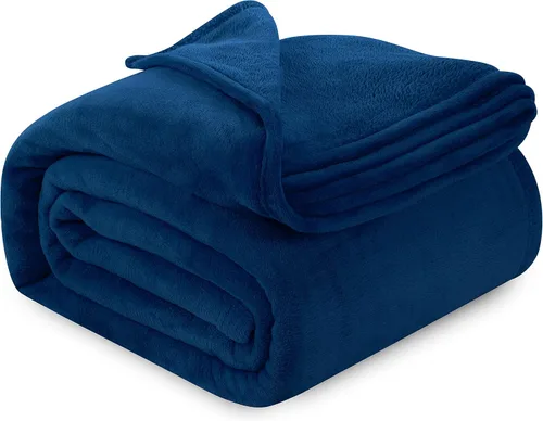 Vista 59 de Utopia Bedding Manta de forro polar negro, tamaño individual, ligera, mullida, suave, antiestática de microfibra (60 x 80 pulgadas)