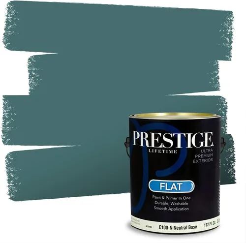 Vista 118 de PRESTIGE Pintura interior e imprimación en uno, salpicaduras acuosas, cáscara de huevo, 1 galón