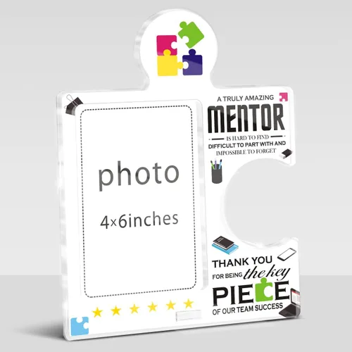 Vista 10 de Regalos de agradecimiento para empleados, marco de fotos de equipo de 4 x 6 pulgadas, regalos de agradecimiento para compañeros de trabajo, regalo