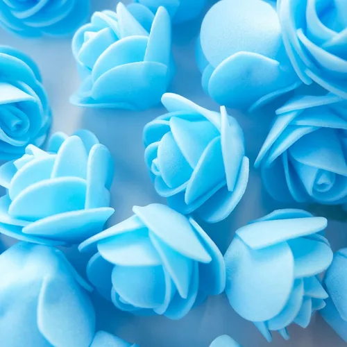 Vista 3 de Luvhua Flores de espuma a granel, rosas artificiales de espuma para manualidades, regalos de oso para el día de San Valentín, cumpleaños, decoración
